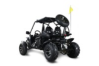 Buggy tout-terrain personnalisé K5 à essence 169CC, refroidissement par air, 4 temps, 2 places et 1 place, transmission par chaîne, kart d'extérieur