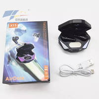 Écouteurs sans fil Gamer X15 TWS 2026 – Casque de jeu Bluetooth 5.0 avec son stéréo pour musique et jeux, intra-auriculaires
