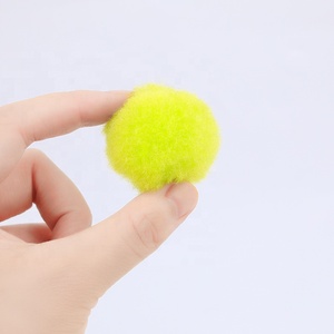 100 pièces de pompons assortis faits à la main multicolores pour l'art DIY, les créations artisanales, les cadeaux pour Pâques et les anniversaires - Product Image 4