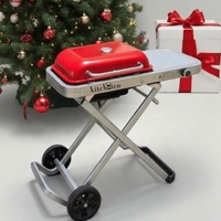 Nouveau Barbecue Pliant Portable en Alliage d'Aluminium 2026 pour 3-5 Personnes avec Dispositif de Sécurité Anti-Flamme, Facile à Nettoyer, Idéal pour le Camping et les Pique-niques en Extérieur