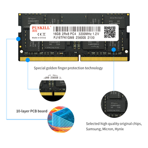 PUSKILL แล็ปท็อปแรมเดิม DDR4 RAM 260 พิน SODIMM 32GB 3200MHz 1.2V โมดูลหน่วยความจำสำหรับเปลี่ยนหน่วยความจำ - Product Image 5