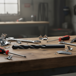 Broca Helicoidal HSS de 10.3 mm, 133 mm de Longitud, Serie Corta Negra, Multiusos - Product Image 3