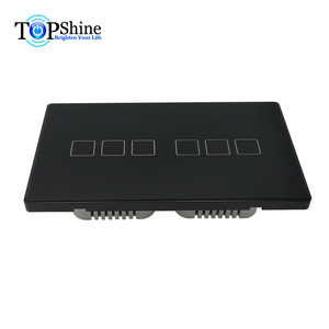 Topshine 1 a 8 pandilla de vida inteligente app <span class=keywords><strong>wifi</strong></span> rf433 dos táctil interruptor funciona con <span class=keywords><strong>google</strong></span> y alexa para el control de la voz - Product Image 4