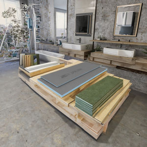 Panneaux muraux sandwich en polystyrène léger Mousse <span class=keywords><strong>rigide</strong></span> XPS Support de carrelage Panneau de séparation de salle de bain étanche Conductivité thermique - Product Image 2