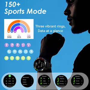 AM29 Business Fashion Smartwatch - Bluetooth-oproepen, 11-30 dagen batterijduur, 1,43-inch AMOLED touchscreen, compatibel met iOS/Android - Product Image 4