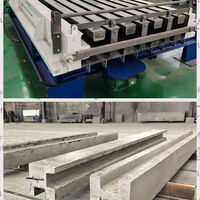 Máquina de Moldeo de Vigas en T para Cercas Prefabricadas de Hormigón, Máquinas de Fabricación de Pilares y Vigas de Hormigón