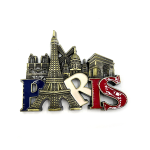 מקרר פריז מגנט אמנות אוסף שמח תיירות מזכרות מקרר חדר לקשט חדר לקשט - Product Image 2