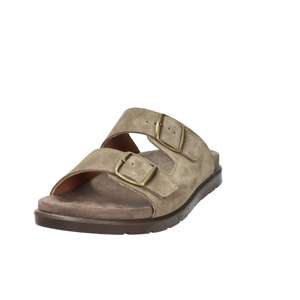 Pantoufle pour homme Imac, couleur taupe, taille 42, hauteur du talon 3 cm, coupe ajustée - Product Image 5