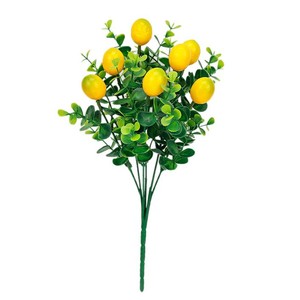 Künstliche Holly-Blumenpflanze aus Kunststoff, 34 cm, umweltfreundlich, hochwertig, Halloween-Weihnachtsbaum-Kranz-Dekoration für Zuhause und Partys - Product Image 5