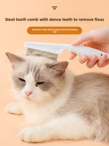Peigne à poils d'animaux en plastique pour l'épilation des chats et des chiens - Product Image 6