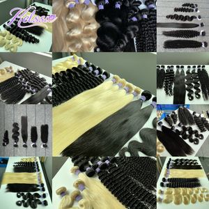 Wholesale of the Best 5A 6A 7A 8A 0ANGrade Human Filipino Hair Raw Virgin,Afro Kinky Bulk Hair 100% Human Hair Vendors Bundle