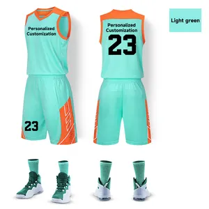 التطريز فارغة التسامي شبكة تصميم مخصص الخاص بك عكسها فريق هومبر كرة السلة قمصان مخصصة مجموعة موحدة
