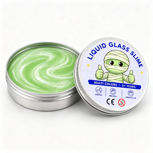 สไลม์เปลี่ยนสีตามอุณหภูมิแบบใส ของเล่นดินน้ำมันซิลิโคนเหลวแบบกำหนดเองได้ - Product Image 3