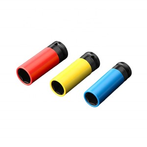 1/2 "3-mảnh tác động ổ cắm đặt Lug Nut bảo vệ CR-MO Metric chống gỉ Tính năng sâu cho wrenches tác động - Product Image 3