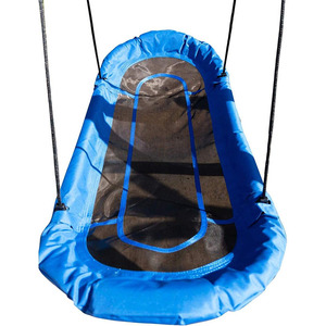 Plate-forme extérieure bateau balançoire hamac chaise longue pour adolescents et adultes pour arbre arrière-cour porche plage parc école terrains de jeux - Product Image 1
