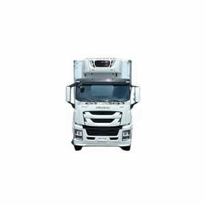 Nouveau <span class=keywords><strong>camion</strong></span> frigorifique Isuzu 4X2 10 tonnes 25 Cbm robuste avec unité de réfrigérateur Thermo King congélateur <span class=keywords><strong>camion</strong></span> moteur poulet congelé - Product Image 2