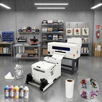 Imprimante DTF Lancelot B2630/B2130 30cm XP600 I1600 à double tête avec shaker à poudre et consommables