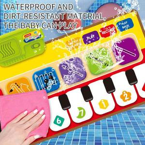 Tappetino per pianoforte musicale per bambini giocattoli educativi tappetino per tastiera per pianoforte tappeto per bambini numero coperta Touch Playmat 2022 - Product Image 5