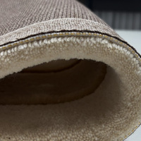 QIANQIAO Künstlerischer Goldener Pfingstrosenförmiger Hochflor-Handgeknüpfter 3D-Strukturierter Wollteppich Moderner Luxus-Interieur für Zuhause