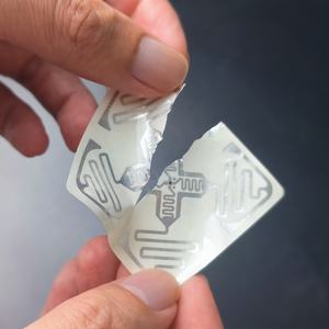 Özel yüksek kaliteli Fan Yi kablo ayırma parçası LED ışık anahtar NFC etiket fiyat Sticker RFID UHF etiketi bileklik vinil kamera kulaklık için - Product Image 5