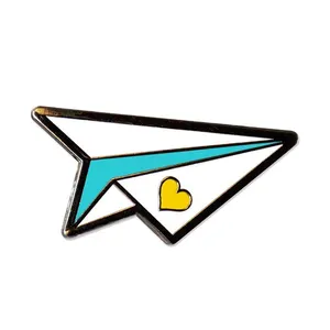 Free Custom Extraordinary Logo Design Whosale Cute Lapel Pins Fairy Cartoon Funny Metal Enamel Pins