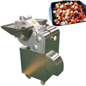 Machine à découper les fraises sèches machine à découper les cubes en dés gingembre pomme de terre carotte de haute qualité et au meilleur prix