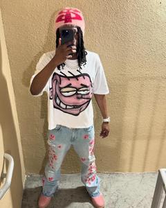 T-shirt da <span class=keywords><strong>uomo</strong></span> all'ingrosso di alta qualità, personalizzabili, tinta unita, oversize, 100% cotone, a manica corta, modello Billionaire - Product Image 4