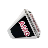 Bague de championnat personnalisée à signification spéciale, en alliage, peut être portée par les hommes, les femmes et tous les âges