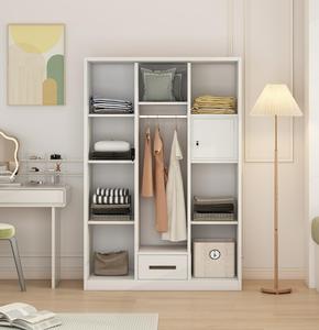 Armoire coulissante de style moderne grande capacité, motifs imprimés personnalisables, pour chambre à coucher simple - Product Image 3