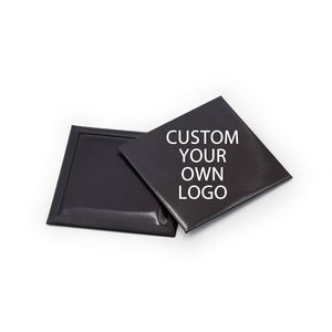 Personnalisez votre aimant de réfrigérateur carré noir de 63,5 mm – Aimant promotionnel pour réfrigérateur - Product Image 3