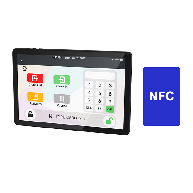 Custom NFC Access Control Touch Screen Tablet FHD Wifi 4g RFID Display Stand Wall Mount Android13 ODM Manufacturer Tablet Pc
