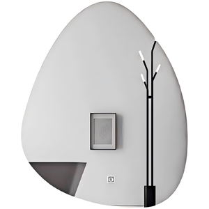 Đặc Biệt Hình Nước Thả Thông Minh Gương LED Màn Hình Cảm Ứng Khách Sạn Phòng Tắm Trang Điểm Gương Với Ánh Sáng Gương Phòng Tắm - Product Image 2