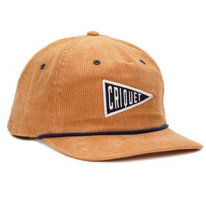 Gorra de 5 Paneles con Cierre a Presión, Estilo Desestructurado, Personalizada con Cordón y Parche Bordado - Product Image 4