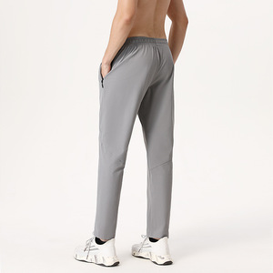 Collants d'été à séchage rapide pour hommes, amples, élastiques, fins, avec fermeture éclair, pour le <span class=keywords><strong>sport</strong></span>, la course, le fitness, le yoga et l'entraînement - Product Image 3