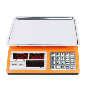 2023 뜨거운 판매 강철 열쇠 무게 균형 상업 디지털 규모 30 kg 가격 계산 규모 - Product Image 1