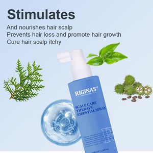 Spray Esencial para el Cuidado del <span class=keywords><strong>Cuero</strong></span> <span class=keywords><strong>Cabelludo</strong></span> de Marca Privada Riginas, Refrescante para el <span class=keywords><strong>Cuero</strong></span> <span class=keywords><strong>Cabelludo</strong></span> con Picazón, Promueve el Crecimiento del Cabello - Product Image 6