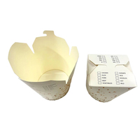 Boîte à lunch en papier écologique recyclable de qualité alimentaire avec logo personnalisé, contenants pour frites, barbecue, café, nouilles de 8 oz, 16 oz, 20 oz
