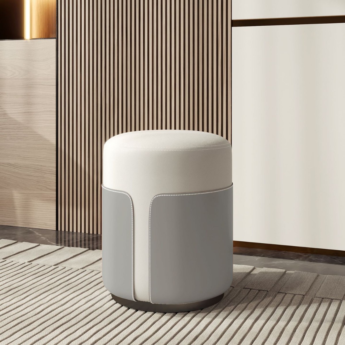 B1# base noire en acier au carbone gris blanc