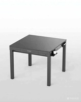 Table de Mahjong Automatique à Succès avec Mélangeur de Tuiles Mains Libres, Style Table à Manger Convertible, Moteur Silencieux, Divertissement à Domicile