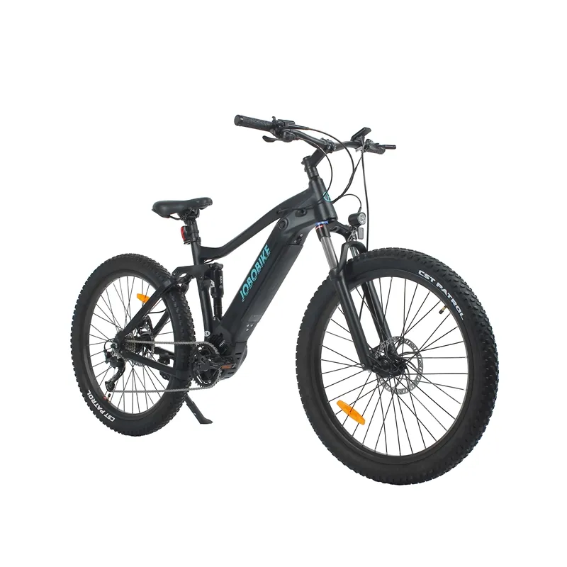 9 Speed 36V 48V 500W 1000W 14ah Lcd-Scherm Volledige Ophanging Verborgen Batterij Ebike Elektrische Stadsfiets