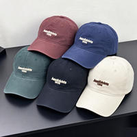 Casquette de baseball OEM personnalisée en sergé de coton à 6 panneaux, style vintage délavé, visière incurvée, logo brodé, ajustable pour hommes et femmes