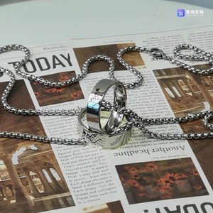 Gioielli Popolari su Douyin Stanno Vendendo Bene. Ciondoli 'Ti Amo Più del Tuo Amante', Versatili per Maglioni, Catene di Perle, Collane - Product Image 2