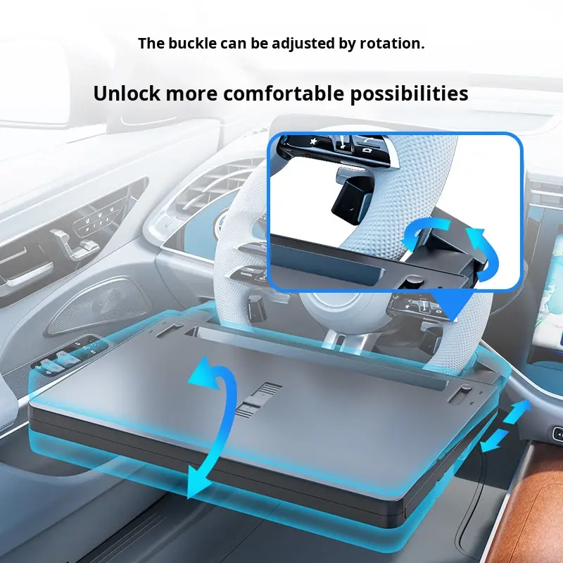 2025 New Luxury Multifunctional Universal Car Steering Wheel Table Board Cup Holder | Denza D9 Haval