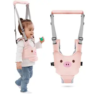 귀여운 디자인 Breathable 유아 벨트 아기 쉬운 걷는 고삐는 7-24 달 오래된을 위한 안전 마구 아기 걷는 마구를 고칩니다