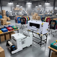 Imprimante DTF de bureau mini A3 30 cm certifiée Allprint pour l'impression de t-shirts, idéale pour les startups et le DIY