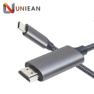 Премиум качество USB C на HDMI кабель Type C на HDMI конвертер адаптер для ноутбука 1 м 2 м 3 м