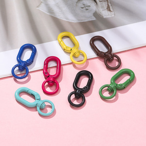 Ganchos de Resorte en Forma de U de Aleación Colorida para Bolsos, Llaveros y Accesorios DIY - Product Image 4
