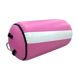 Rodillo de aire inflable de gimnasia plegable impermeable de PVC duradero de Color personalizado OEM para gimnasio - Product Image 2