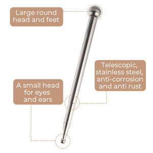 Großhandel Edelstahl Reflex zonen massage Akupunktur Stift Handbuch Trigger punkt Massage & Ohr sonde Schönheit Körperpflege produkt - Product Image 4