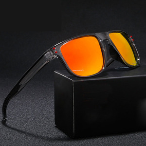 LMA 6790 Hot Sales Fashion Custom Logo Man Outdoor Shades Mirror Red Polarized UV400 Lens Women Sport <b>Sunglasses</b> High Quality - Product Image 2